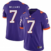 Clemson Tigers 7 Mike Williams Purple Nike College Football Jersey Dzhi,baseball caps,new era cap wholesale,wholesale hats